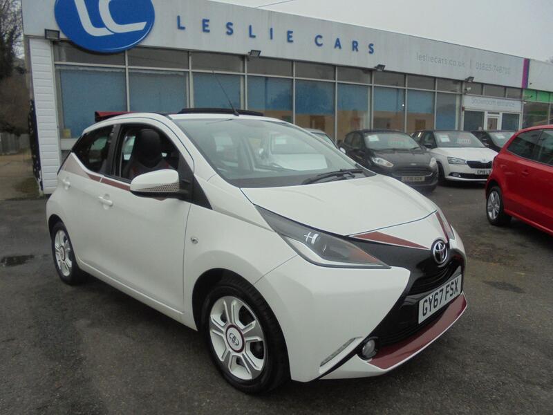 View TOYOTA AYGO 1.0 VVT-i x-claim Full Length Electric Fabric Sunroof