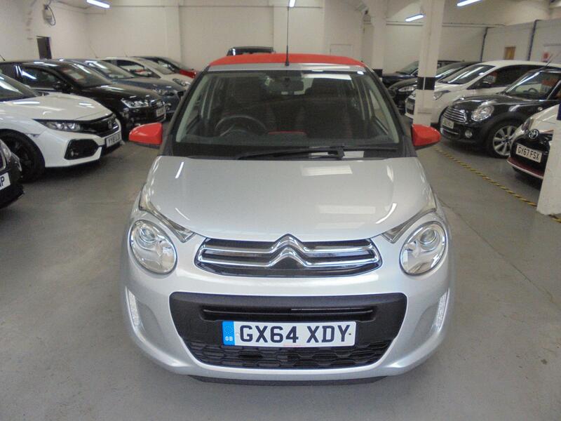 View CITROEN C1 1.0 VTi Feel Edition Pink Electric Fabric Roof