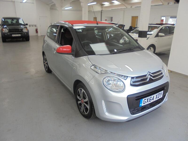 View CITROEN C1 1.0 VTi Feel Edition Pink Electric Fabric Roof