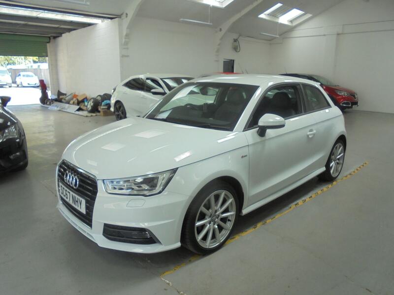 View AUDI A1 1.4 TFSI S line Petrol Auto Sat Nav