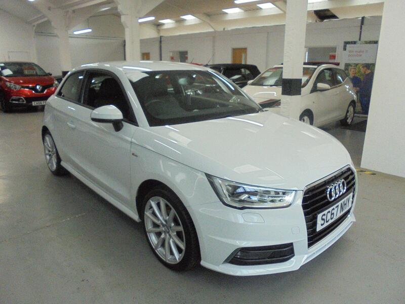 View AUDI A1 1.4 TFSI S line Petrol Auto Sat Nav