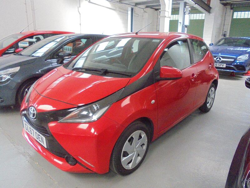 View TOYOTA AYGO 1.0 VVT-i x-play 5 Door Cruise