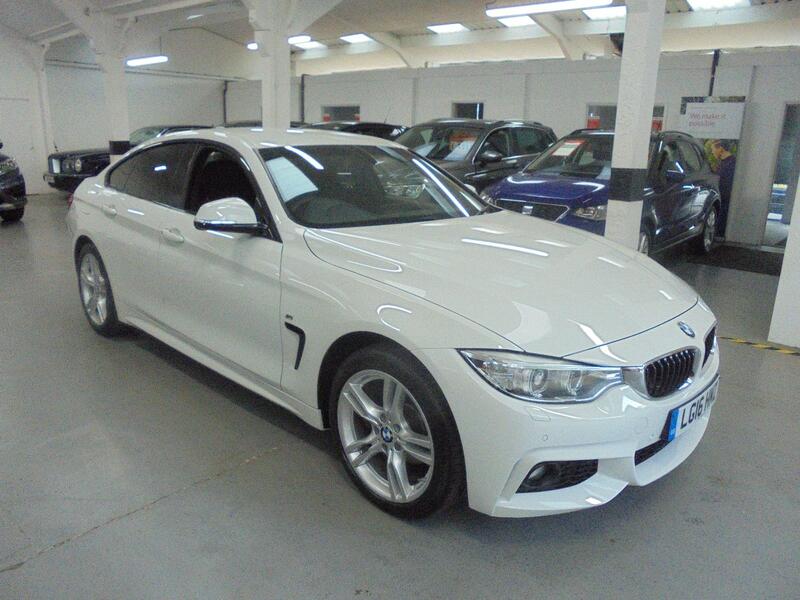 View BMW 4 SERIES GRAN COUPE 2.0 420i xDrive M Sport Gran Coupe SAT NAV