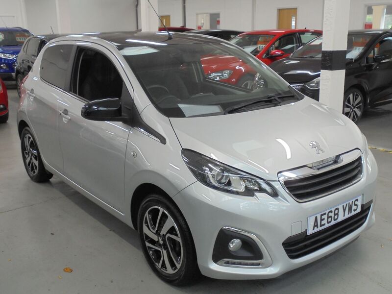 View PEUGEOT 108 1.0 Petrol  Allure Manual 5 Door AC Spare Wheel