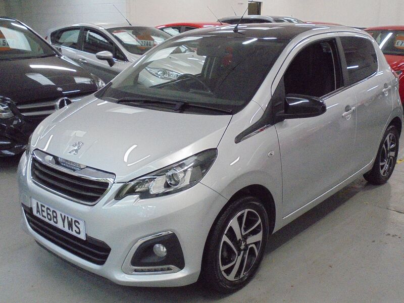 View PEUGEOT 108 1.0 Petrol  Allure Manual 5 Door AC Spare Wheel